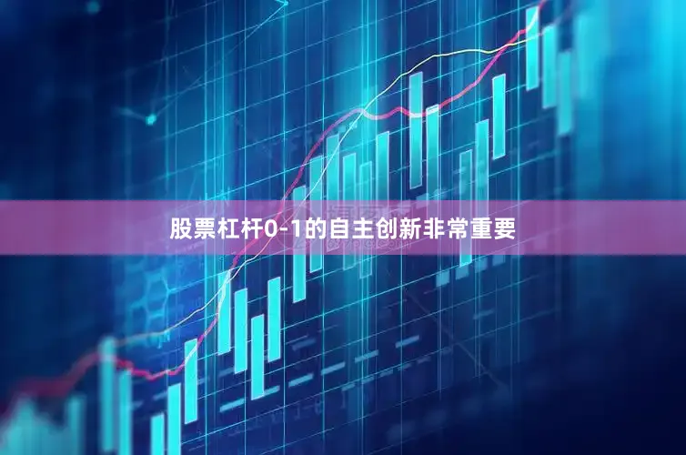 股票杠杆0-1的自主创新非常重要